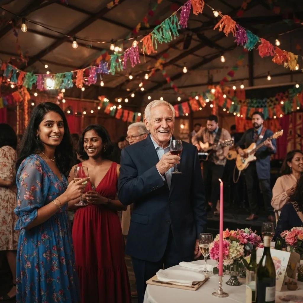 Diverse attendees at a fundraising event, showcasing community engagement for education foundations